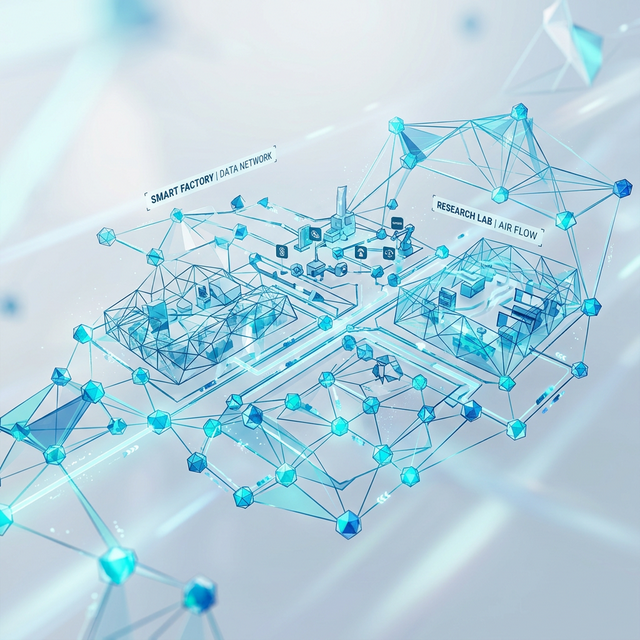 연구소 공장 시스템 그래픽